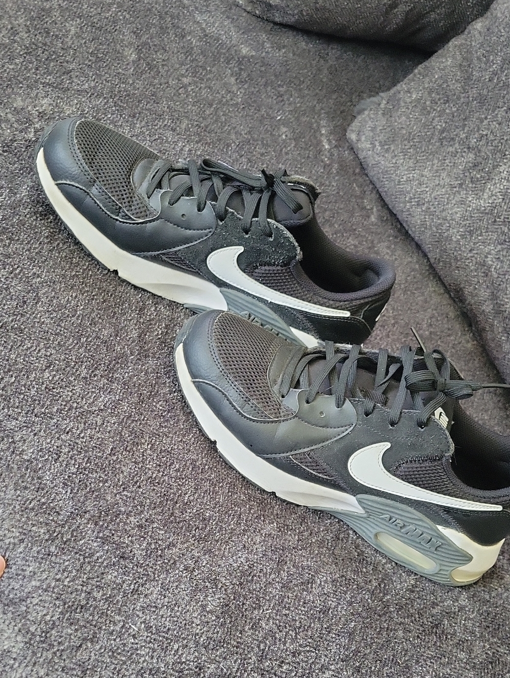 Nike AIR MAX  Black and White Women's Sneakers
